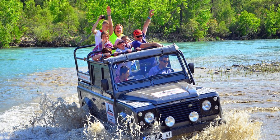 Antalya Köprüçay Nehri'nde Jeep Safari ve Rafting Turu Heyecanları & Off-Road Macerası